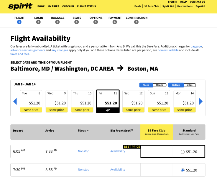 Save Big on Spirit Airlines Low Fare Calendar ! Travel Guide